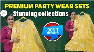 కళ్లు చెదిరే partywear premiumquality kurthiescollection freeshipping giveaway [upl. by Ennaid]