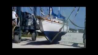 fuji 32 sailboat bottom restoration [upl. by Nedra]