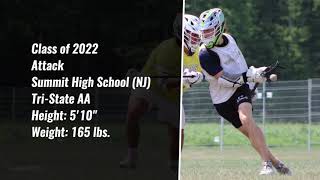 Dylan Sebastian Summit 22Hofstra 26 2020 Summer Lacrosse Highlights [upl. by Kronick]