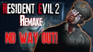 Resident Evil 2 REMAKE The Ghost Survivors  No Way Out [upl. by Labanna]