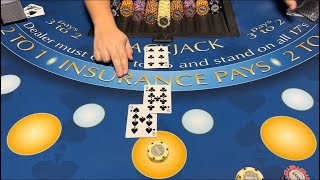 Blackjack  400000 Buy In  AMAZING HIGH ROLLER SESSION WIN GREAT START amp TOUGH DECISIONS [upl. by Ulric588]