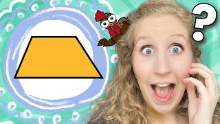 What is a trapezoid  Quadrilaterals for Kids [upl. by Neiv]