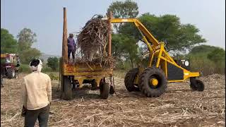 sugar cane loading machin Anant agro kolhapurl 7744849393 [upl. by Eileme]