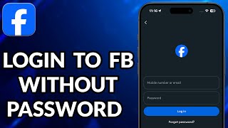 How To Log In To Facebook Without Password [upl. by Ayrolg]