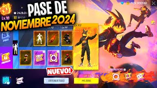 🔥 NUEVO PASE BOOYAH DE NOVIEMBRE 2024 de FREE FIRE PROXIMO PASE ELITE NUEVA ACTUALIZACION FF [upl. by Suolekcin580]