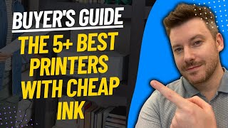 TOP 5 Best Printers With Cheap Ink  Best Cheap Ink Printer Review 2024 [upl. by Llerraf]