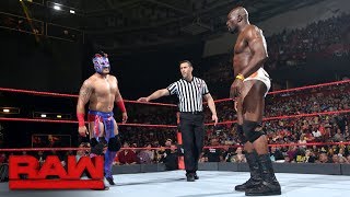 Kalisto vs Titus ONeil Raw May 29 2017 [upl. by Grover]