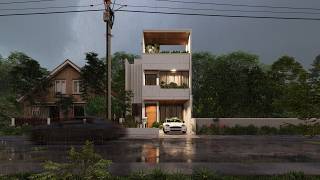 MODERN 2 STORY WITH ROOF DECK HOUSE DESIGN  3 BEDROOMS  242 SQM [upl. by Chong]