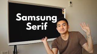 Best Looking TV for Your Home  Samsung Serif 2024  Unboxing Video [upl. by Brear]