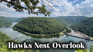 Hawks Nest Overlook Fayette County WV [upl. by Bouchier]