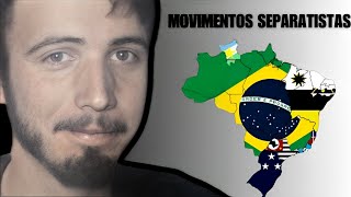 MOVIMENTOS SEPARATISTAS NO BRASIL E O QUE ACONTECEU COM ELES [upl. by Terrance]