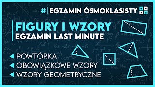 WSZYSTKIE FIGURY I WZORY 📐 Kompletne przypomnienie ✅️  Egzamin Ósmoklasisty 2025 [upl. by Holly-Anne]