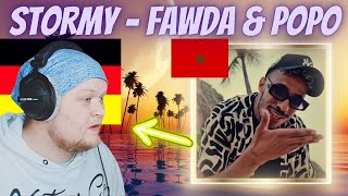 🇲🇦 STORMY  FAWDA  POPO  German rapper reacts [upl. by Derdlim901]