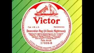 Felix Arndt Piano solo  Desecration Rag VICTOR [upl. by Oakley]