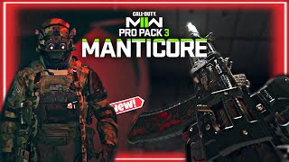 PRO PACK 3 MANTICORE SHOWCASE  GAMEPLAY  CALL OF DUTY MODERN WARFARE 2WARZONE 2 [upl. by Velasco97]