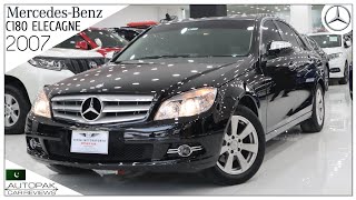 Mercedes Benz C180 Elegance 2007 Detailed Review Price Specifications amp Features [upl. by Schecter]