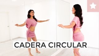 TUTORIAL DANZA ARABE 1  Cadera circular y sus variaciones [upl. by Seumas]