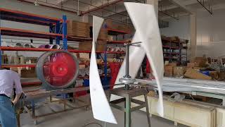 Vertical wind turbine 500W1000W [upl. by Omrellug]