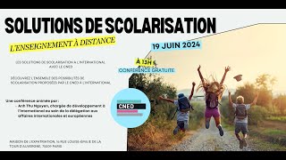 Les solutions de scolarisation à linternational avec le CNED [upl. by Mckinney]