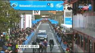 Vuelta Ciclista al Pais Vasco 2013  Stage 5  Final kilometers [upl. by Nitas616]