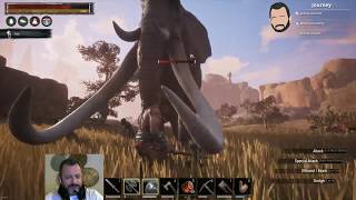 Conan Exiles Barbarian Türkçe Fil Ve Gergedan Avı Bölüm10 [upl. by Ellehcim563]