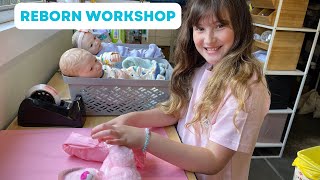 REBORN WORKSHOP  Box Dolls with Me [upl. by Arihsa]