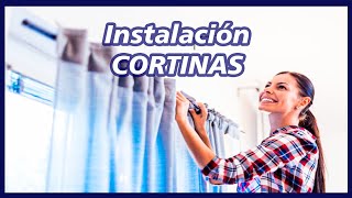 INSTALACION de Cortinas 🔴 Tutorial para Tubo de Acero [upl. by Germann158]