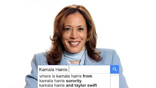 Kamala Harris Answers The Webs Most Searched Questions  WIRED [upl. by Perzan]