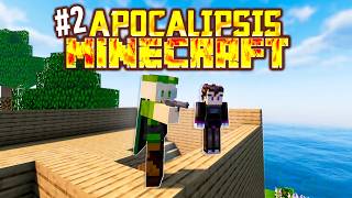 100 dias en APOCALIPSISMINECRAFT Exploramos con Vegetta 2 [upl. by Solange]