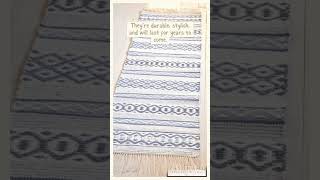 durries rugs handloomrugs indianrugs bestrugs bestcarpets livingroomdecor boho homedecor [upl. by Filahk]