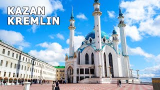 ⁴ᴷ⁶⁰ Walking Kazan Kazan Kremlin amp Kul Sharif Mosque [upl. by Hudson]