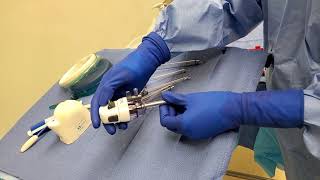 HOW TO LOAD LAPAROSCOPIC TROCARS AND OBTURATORS [upl. by Edac]