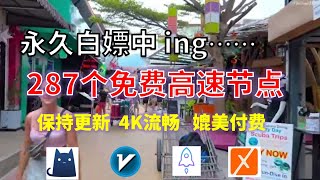 24年11月20日2顺丰资源免费科学上网287节点meta翻墙8K视频4K，超机场VPN，Windowsmac安卓ios、Vless小火箭Vmess小飞机Clash、V2ray、winXray [upl. by Alyahc]