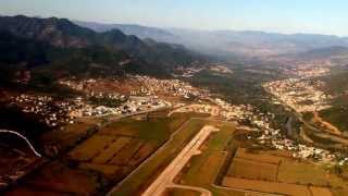 Atterissage à Bejaia  Merveilleux panoramaMOV [upl. by Ennahgiel]