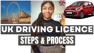 How To Get A Full UK Driving Licence as A New Immigrant [upl. by Onstad]