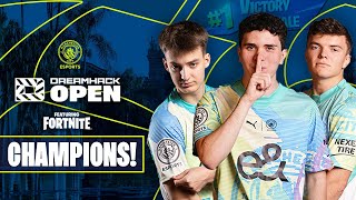 Man City WIN Dreamhack 🏆  Man City Esports  Fortnite [upl. by Godard]