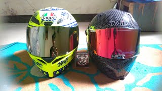 Visor Iridium AGV K1Ganti Visor Iridium Helm AGV K1 WINTER TEST 2015 [upl. by Bilicki85]