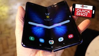 Samsung Galaxy Fold im Hands on Erstes FaltHandy ausprobiert [upl. by Anilave]