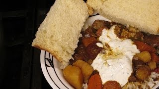 Hearty Beef stew Bourguignon stew with horseradish cream sauce [upl. by Ettebab]