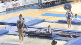 Pesaro  Campionati Italiani Assoluti Trampolino Elastico 2014 [upl. by Laughry]