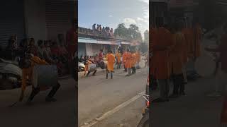 Nathdwara main Gajanand Ji visarjan Ki sawari 🎉🥺 bus stand ke Ganesh ji [upl. by Gnaoh]