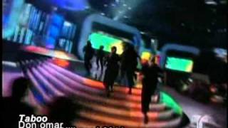 Taboo Don Omar Premios Billboard 2011 HD [upl. by Napier149]