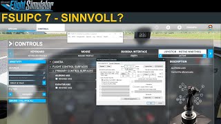 FS2020 FSUIPC 7  SINNVOLL GERMAN [upl. by Siuqcram]