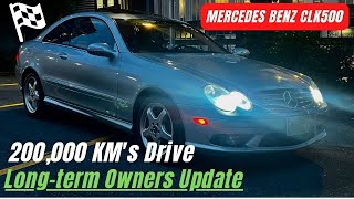 CLK500 125000 Mile 200000KMs Update Journey with my Merc  A LongTerm Ownership Review [upl. by Nedda756]