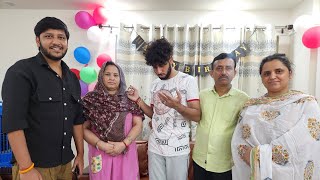 Nikhil ke bday pe maine kiya bahut kam  nikhil ka bday 🎂  Family vlog [upl. by Atiner]