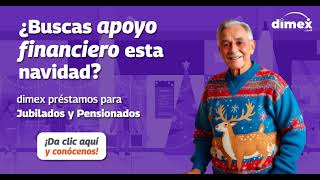 Navidad con dimex prestamos jubiladosypensionados [upl. by Marozik]