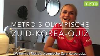 Olympische ZuidKoreaquiz met schaatsbabe Irene Schouten [upl. by Marcy]