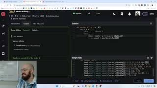 CodeWars Vector Affinity [upl. by Nylirret]