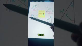 How to Find Hypotenuse Adjacent and Opposite Sides of a right 📐 in 60 secs math trigonometry [upl. by Zeta]