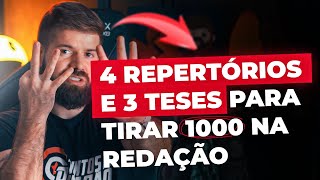 4 REPERTÓRIOS E 3 ARGUMENTOS CORINGAS PARA A SUA REDAÇÃO DO ENEM [upl. by Deden]